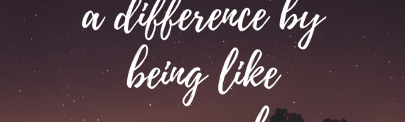 No One Ever Made A Difference…..